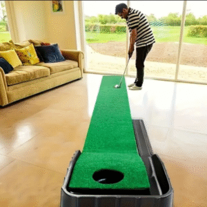 TAPETE DE GOLFE TACO E BOLINHA