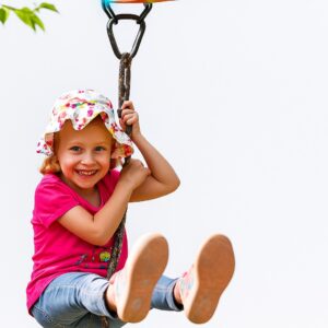 Slackline + Tirolesa 10 Metros